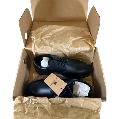 Shoes for Crews 6006 Cambridge Men's Size 8 Soft Toe Non-Slip Dress Shoe -1