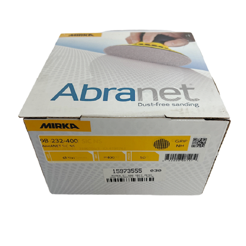 Mirka 9B-232-400 5" 400 Grit Sanding Discs (50 Discs) -1