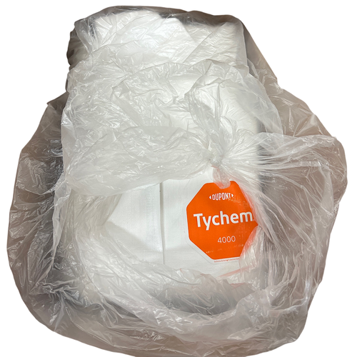 DuPont SL125BWHXL001200 Size XL Collared Tychem(R) 4000 Coverall (Pack of 12) -1