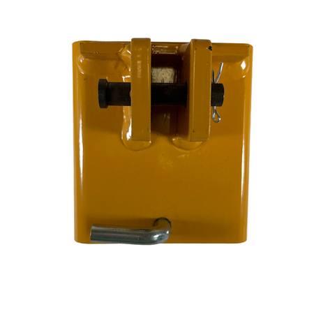 Caldwell 5S-1-1/2-4 4-1/2" x 10-1/4" 3000 Lb Cap Steel Forklift Lifting Hook -3