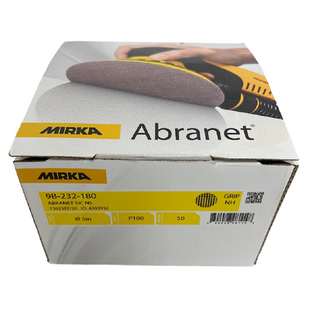 Mirka 9B-232-180 5" 180 Grit Sanding Discs (50 Discs) -1