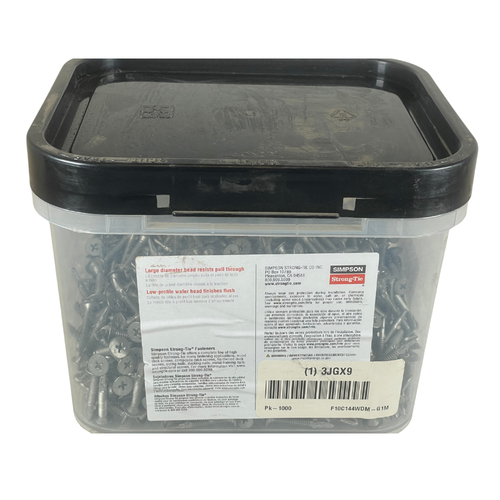 Simpson F10C144WDM #10 x 1-7/16" 410SS Self-Drilling Wafer Head Screw -4