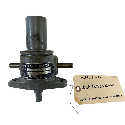 Duff-Norton TKM2500-1 1" Lift Height 1 Ton Capacity Work Gear Screw Actuator -0