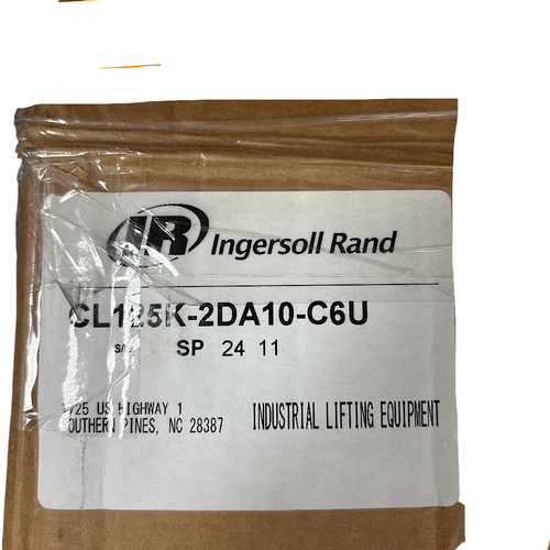 Ingersoll Rand CL250K-2C10-C6U 10 ft 550 Lb Capacity Yellow Air Chain Hoist -4