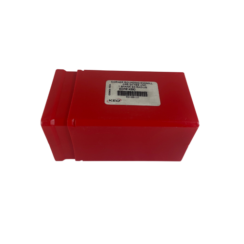 KEO 932-000-117 0.616" x 2.438" x 4.313" HSS Corner Rounding End Mill -4