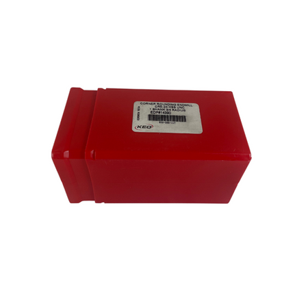 KEO 932-000-117 0.616" x 2.438" x 4.313" HSS Corner Rounding End Mill -4