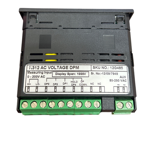 Value Collection 12G485 LCD 1999 Display Span 200V Digital Panel Meter -1
