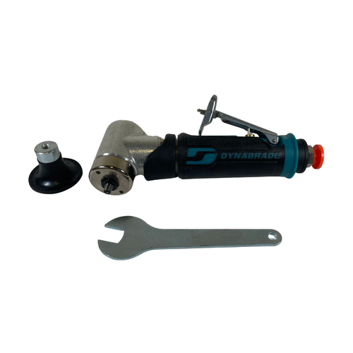 Dynabrade 48505 2" 0.4HP 23 CFM 90 PSI Gearless Handheld Disc Sander Kit -2