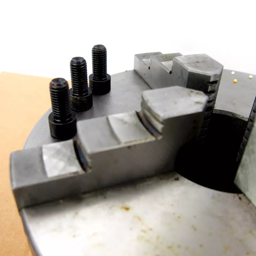 Gibraltar 93221034 10" 4 Jaws Plain Back Self-Centering Manual Lathe Chuck -3