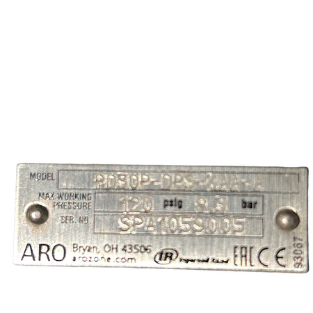 ARO Ingersoll Rand PD30P-DPS-KAA-A 3" Non-Metallic Air Operated Diaphragm Pump -2