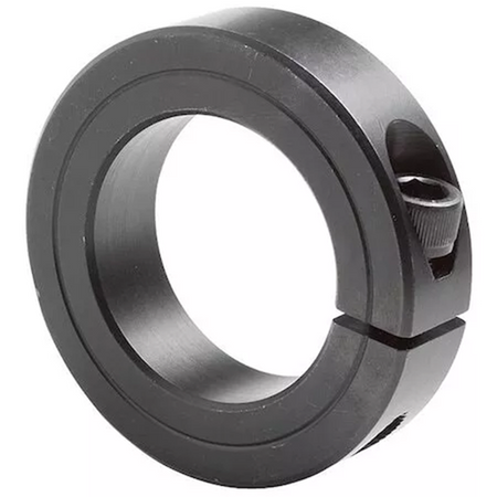 Climax Metal Products 1C-237 2-3/8" Carbon Steel Round Clamp On Shaft Collar1