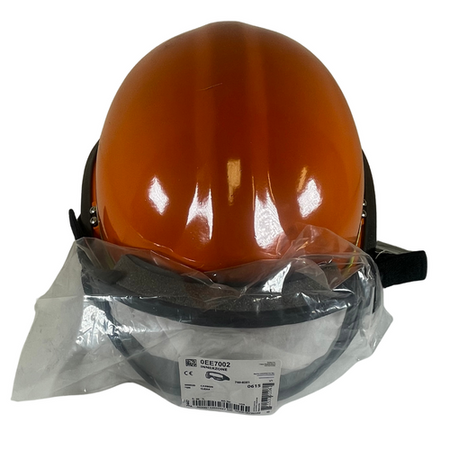 Bullard FXSORGIZ2 6-1/2 to 8 Hat Size Orange Modern Fiberglass Fire Helmet -6
