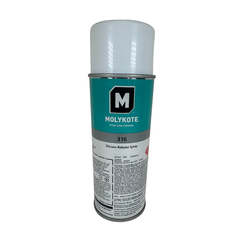 MOLYKOTE 316 10 Oz Heat-Stable Clear Silicone Spray Release Agent -1