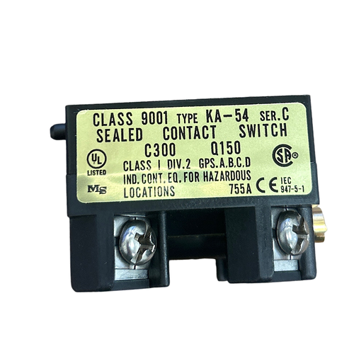 Schneider 9001KA54 30 mm Panel Mounting 2NC Momentary/Power Reed Contact Block -1