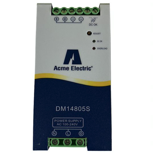 ACME Electric DM14805S 90 to 254VAC/48VDC 240W DIN Rail DC Power Supply -1