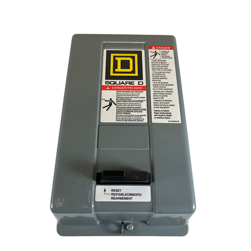 Square D 8536SAG12V02H30S 2HP 600V 3P Magnetic Motor Starter1