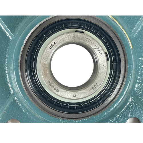 Dodge 126187 1-7/16" Set Screw Locking 4-Bolt Flange Ball Bearing2