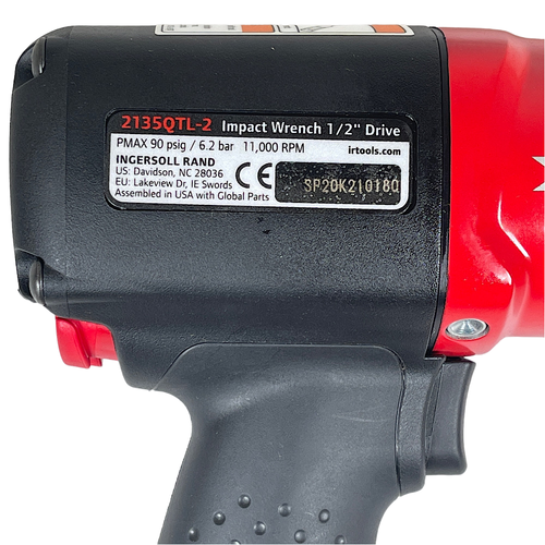 Ingersoll Rand 2135QTL-2 1/2" x 1/4" Torque Limited Impact Wrench5