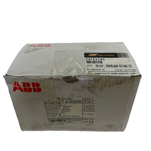 ABB EF146-150 3P 150A 6A Under Contactor Mount Electronic Overload Relay -2