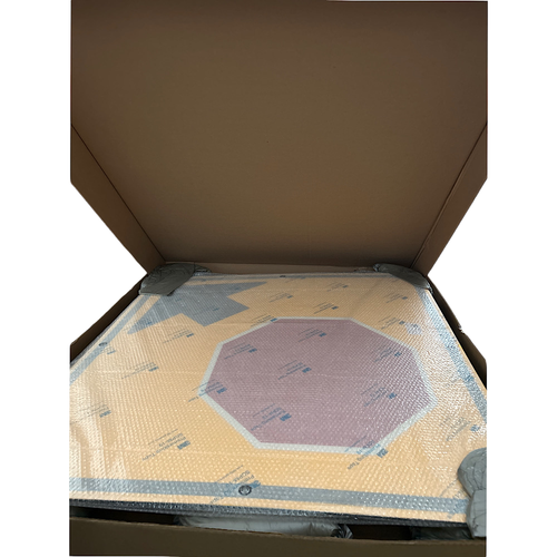 Tapco 2180-00237 48" x 48" Aluminum BlinkerStop Flashing LED - Stop Ahead - Sign2