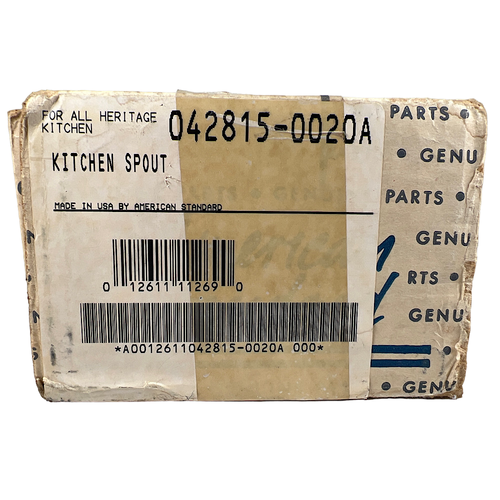 American Standard 042815-0020A Chrome Plated Kitchen Spout -3