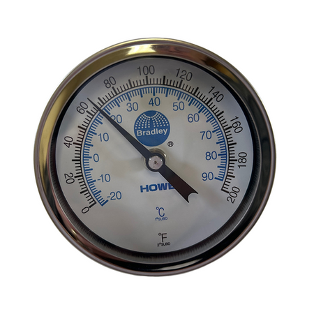 Bradley S19-2150GR 3/4" x 1" 125 PSI 30.3 GPM Thermostatic Mixing Valve -4