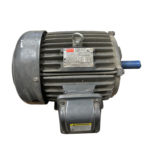 Dayton 2MXU6 5HP 3PH 3500 RPM 230/460V 12/6A 60 Hz General Purpose Motor -0