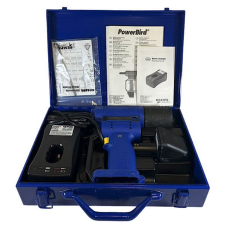 PowerBird BR-7240058 20 mm Stroke 14.4V DC Motor Cordless Riveting Tool0
