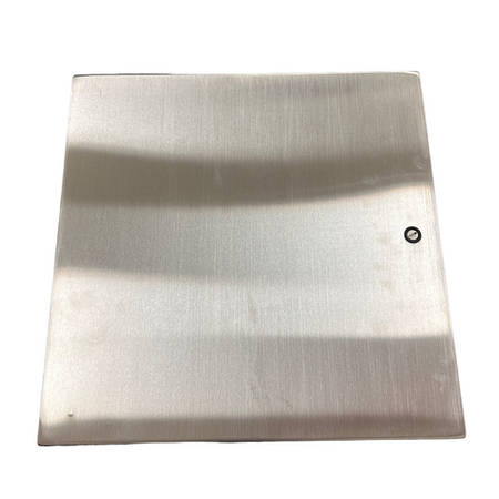 Hoffman CDS202012SS 20" x 20" 1/4 Turn Latch #4 Brushed 304 SS Enclosure -1