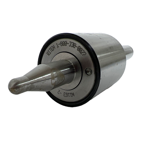 Riten N1163-2 3-1/2" Morse Taper Shank 2" Head Diameter Bull Nose Live Center3