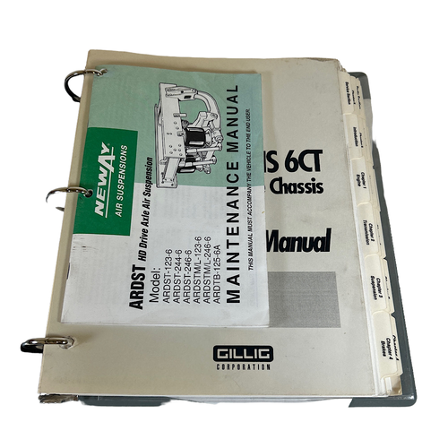 Gillig 6CT Cummins 6CT Motor Home Chassis Owner's Manual1