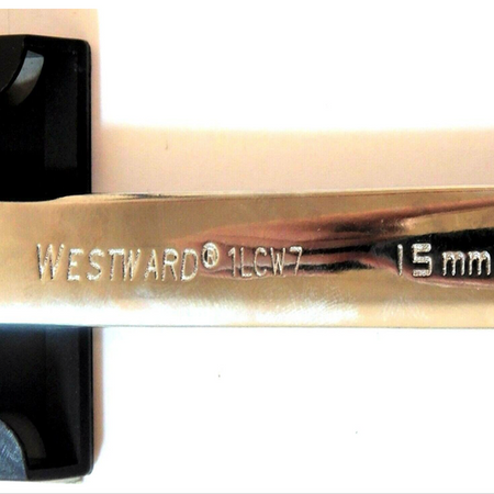 Westward 1LCW7 14 mm x 15 mm 12-Point Ratcheting Double End Wrench -2