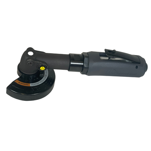 Ingersoll-Rand 444 1/4" NPT 0.9HP 14000 RPM 29 CFM 90 PSI Air Angle Grinder -3
