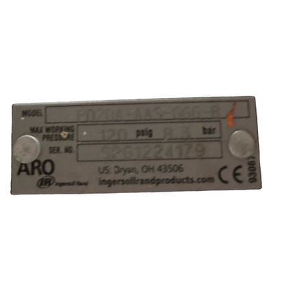 ARO Ingersoll Rand PD20A-AAS-GGG-B 2" Metallic Double Diaphragm Pump -2