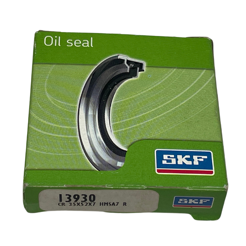 SKF 13930 35 mm x 52 mm x 7 mm Double Lip HMSA7 Nitrile Rubber Oil Seal -4