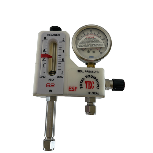 ESKO ESF82-PTEXXX 0.1 - 2 GPM Floor Mount Variable Area Flow Meter0