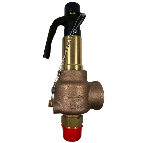 Aquatrol 740DF1M1K1 3/4" MNPT x 1" FNPT 15 PSI Safety Valve -2