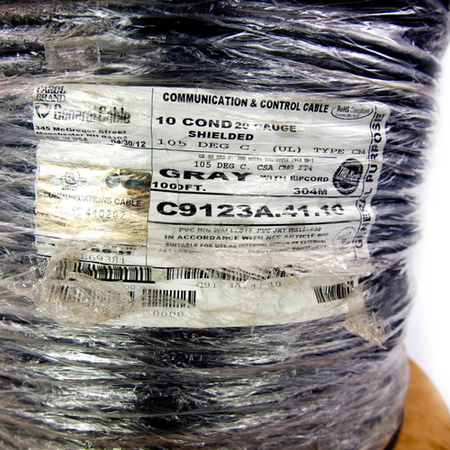 Carol C9123A.41.10 1000' 20/10 Gauge Communication & Control Cable -1