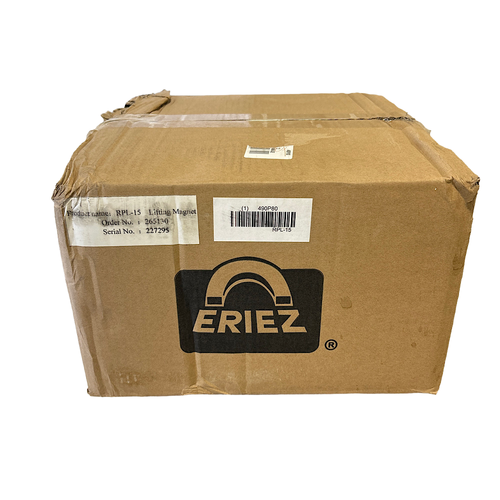 Eriez RPL-15 1500 Lb Flat 750 Lb Round Capacity SafeHold Lifting Magnet3
