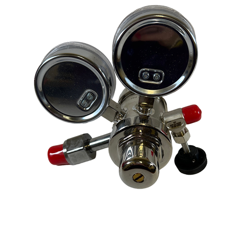 Smith Equipment 121-2005 1/4" 50 PSI CGA 346 2-Stage High Purity Gas Regulator -2