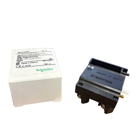 Schneider 9001KA54 30 mm Panel Mounting 2NC Momentary/Power Reed Contact Block -0
