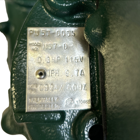 Zoeller N57 3/10HP 115V 9.7A 60Hz 1550 RPM Cast Iron Submersible Sump Pump -3