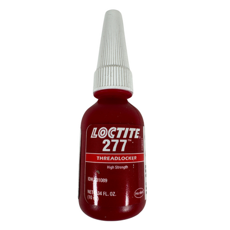 Loctite 277 0.34 Oz Red Oil Tolerant High-Strength Threadlocker (Lot of 4) -1