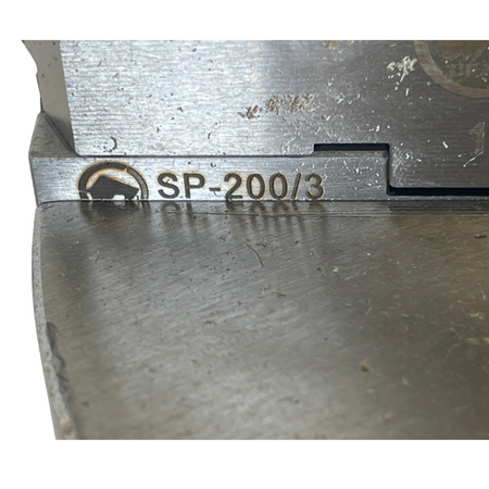 Bison 3205-8" 8" Dia Plain Back #3205 3-Jaw Self-Centering Scroll Chuck -8