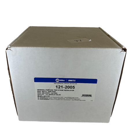 Smith Equipment 121-2005 1/4" 50 PSI CGA 346 2-Stage High Purity Gas Regulator -3