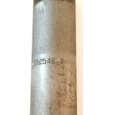 Beck SCH160A/SA106B 1-1/4" x 8" Schedule 160 Black Steel Threaded Pipe Nipple -3