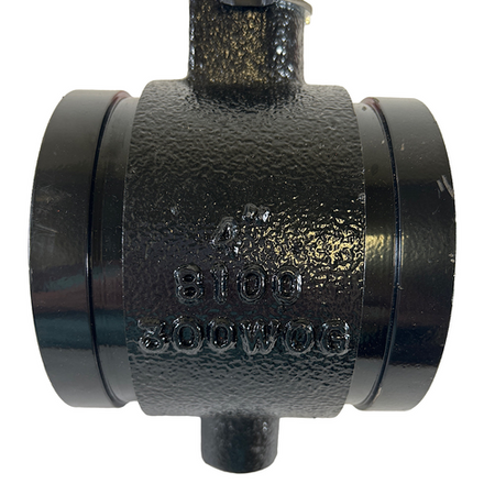 Gruvlok 1330026070 2-1/2" 200 PSI 8100 Low Profile Grooved Butterfly Valve1