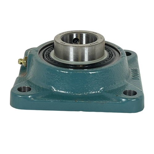 Dodge 126187 1-7/16" Set Screw Locking 4-Bolt Flange Ball Bearing1