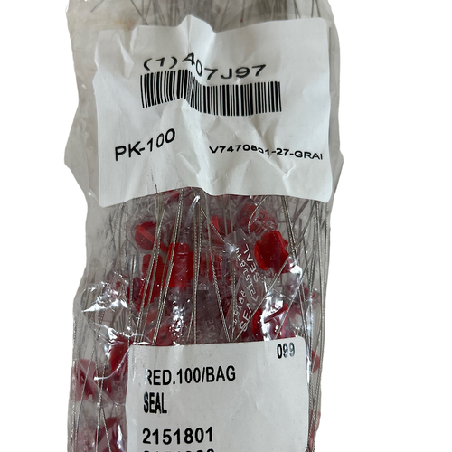 Tydenbrooks V7470801-27-GRAI 12" 35 Lb Acrylic Cable Seals (Pack of 100)1