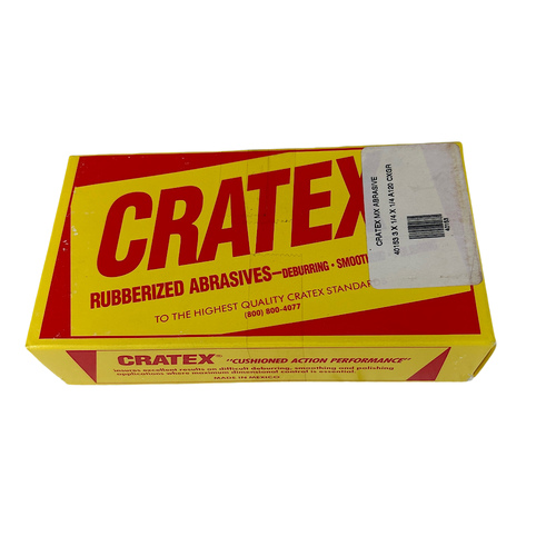 Cratex 40153 3" x 1/4" x 1/4" 120 Grit Surface Grinding Wheel (Pack of 10) -1